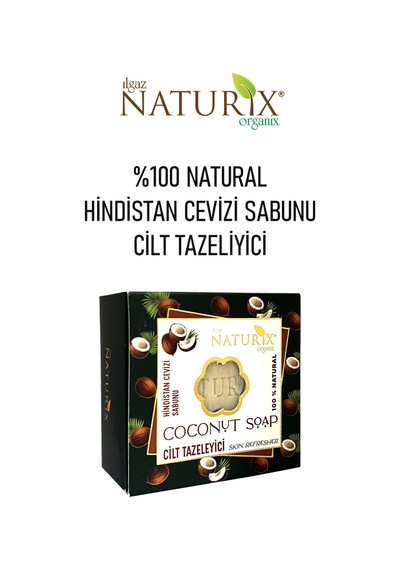 Naturix Natural Hindistan Cevizi Sabunu 125 G