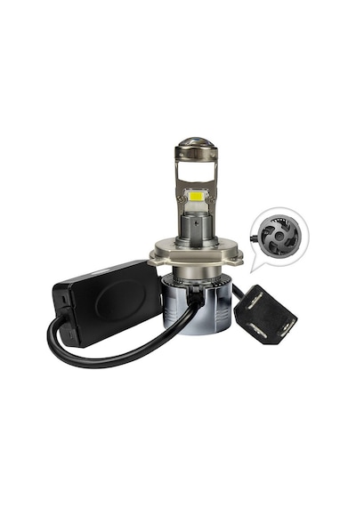 H4 Xenon Led A80 Mini Ultra Beyaz Renk 12v