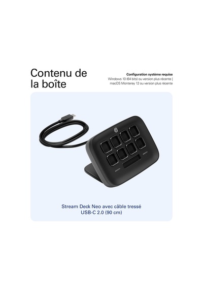 Stream Deck Neo Siyah - 8 Özelleştirilebilir Tuş, 2 Dokunmatik Nokta, Görevler Ve İş Akışları İle Hız - Kontrol Word, Excel, Powerpoint, Takımlar, Yakınlaştırma, Spotify Ve Daha Fazlası - Mac Diğer Stream Deck Neo Siyah - 8 Özelleştirilebilir Tuş, 2 Dokunmatik Nokta, Görevler Ve İş Akışları İle Hız - Kontrol Word, Excel, Powerpoint, Takımlar, Yakınlaştırma, Spotify Ve Daha Fazlası - Mac Diğer
