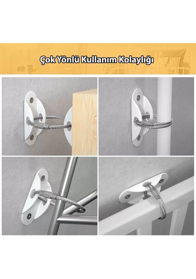 Çelik Halatlı Ağır Eşya Sabitleme Aparatı