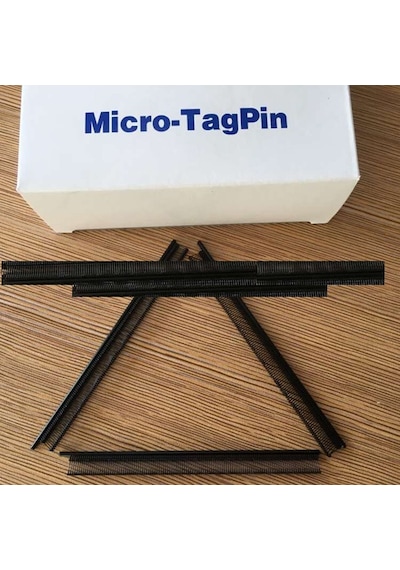 4.4 MM Micro Fine Kısa Siyah Kılçık ve Etiket Takma Tabancası