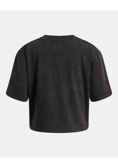 Under Armour Ua Rıval Wash Ss Kız Çocuk Crop Kısa Tişört 6011673 6011673 001 001