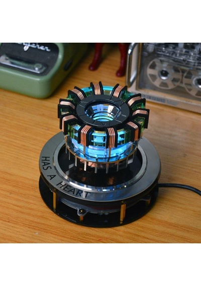 Arc Reactor Mk1 Levitation Display Iron Man İlhamlı Manyetik Havada Yüzen Enerji Reaktörü Rgb Işıklı Premium Masaüst