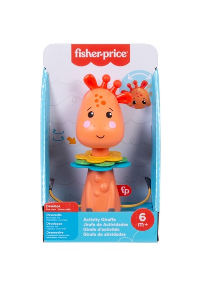 Fisher-Price Safari Arkadaşları Eğlenceli Zürafa Gwl65 Çok Renkli