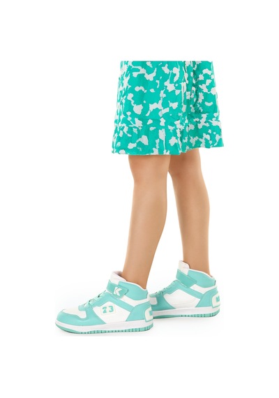 Kiko Kids Carde Günlük Cırtlı Kız Çocuk Spor Ayakkabı Mint Yeşili Mint Yeşili