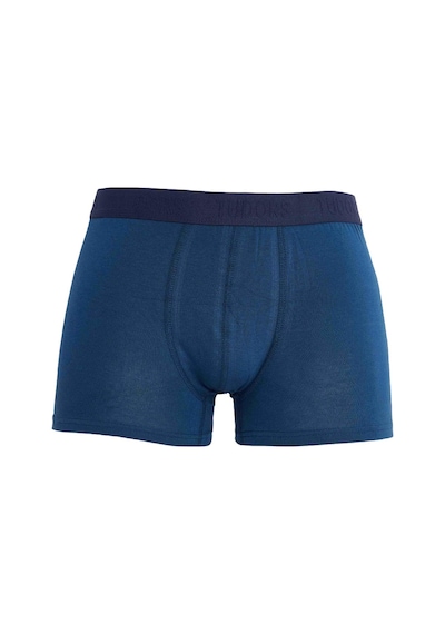 Tudors Erkek 6'lı Premium Seri Pamuklu Likralı Esnek Kumaş Boxer Damat Bohçası Çeyiz Seti -51600 Çok Renkli