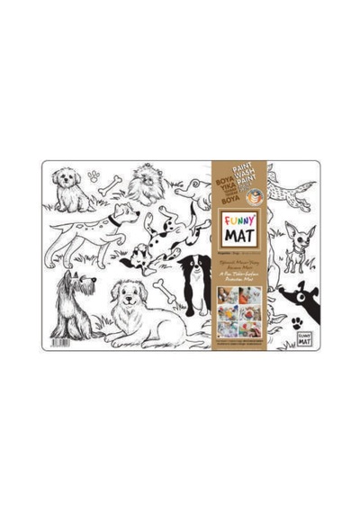 Funny Mat - Köpekler 33,5x48cm