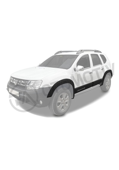 Dacia Duster Dodik Seti 12 Parça 2010-2017 Model V2 Enjeksiyon Baskı