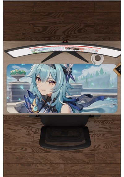 Eula Genshin Impact Anime Gacha V2 - 90x40 Xxl Gaming Mouse Pad Fare Altlığı