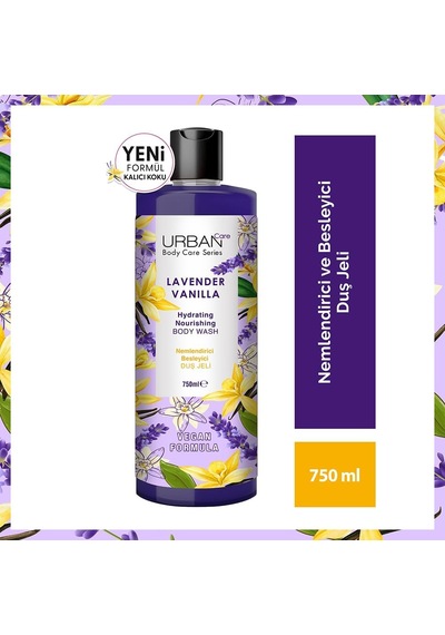 Lavender & Vanilla Yenileyici Ve Pürüzsüzleştirici Duş Jeli, 750 Ml Diğer