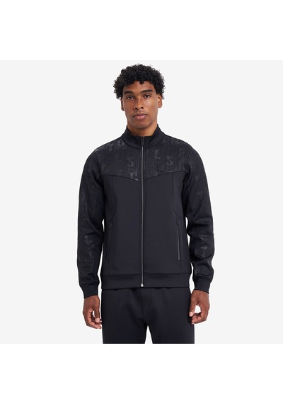 Lescon Siyah Erkek Fermuarlı Sweatshirt 26n-1135