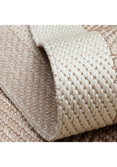 Mono 02 Beıge Kaymaz Tabanlı Kilim