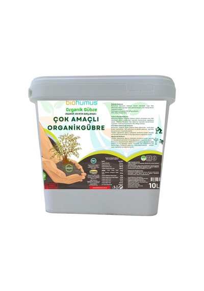 Ayrex Biohumus Organik Gübre Bitki Besin Gübresi 10 Litre,% 35 Humik Fulvik Asit,%6 Organik Npk,%70 Organik Madde, Kok 0,250