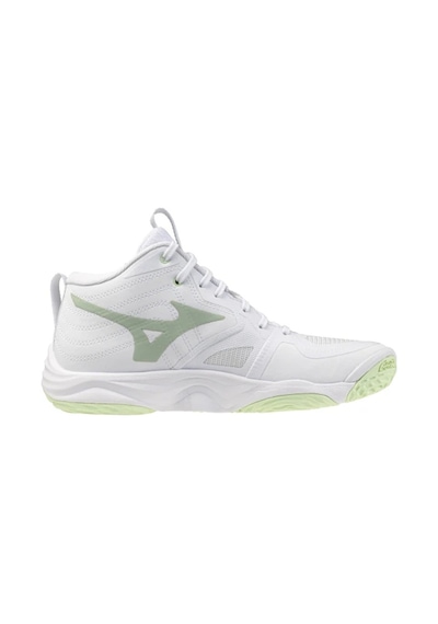 Mizuno Wave Momentum Elite Mıd Kadın Voleybol Ayakkabısı Beyaz Çok Renkli
