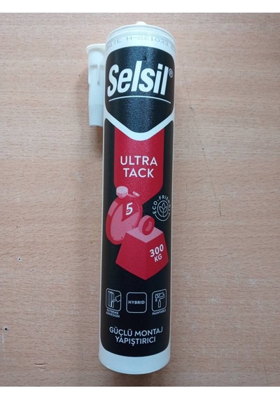 Korniş Kornej Montaj Yapıştırıcı Selsil Ultra Tack
