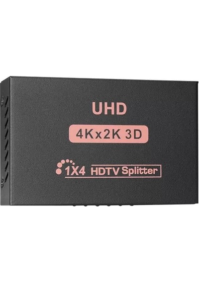Hy-lu4 4 Port 4kx2k Hdmı Splitter Dağıtıcı