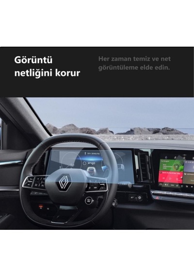 Renault Austral Dijital Gösterge Ekran Koruyucu 12 İnç