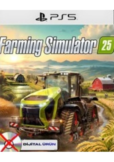 Farming Simulator 25 Playstation 5 Uyumlu Dijital