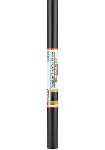 Bigpoint Yapışkanlı Siyah Yazı Tahtası Folyosu 45x200cm X 12 Rulo