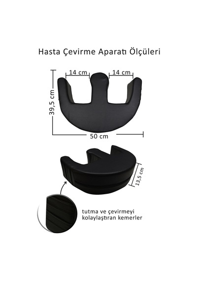 Yatan Hasta Döndürme Kaldırma Aparatı Hasta Çevirme Süngeri