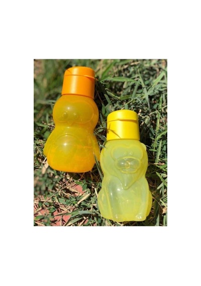 Eko Aslan Ve Penguen Şişe Suluk Set 350 Ml Turuncu