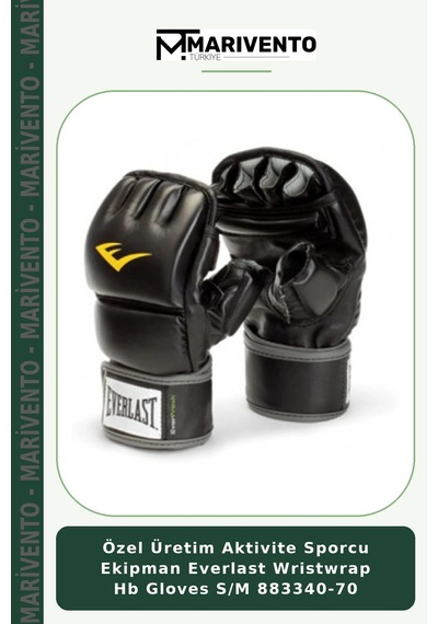 Özel Üretim Aktivite Sporcu Ekipman Everlast Wristwrap Hb Gloves S/m 883340-70 Çok Renkli