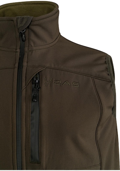2as Samana Softshell Unisex Yelek Haki