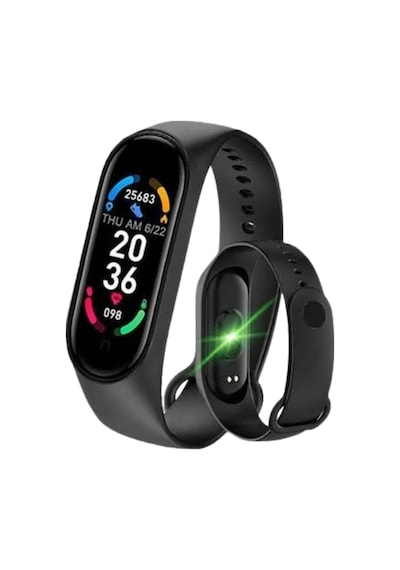 M6 - 451 - Akıllı Bileklik Android Ve İos Uyumlu Bildirim Ve Çağrı Görme - Spt-gld - Spor Takibi Dpas26