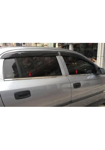 Opel Astra G Hb Cam Çıtası 1998-2001 4 Parça Paslanmaz Krom