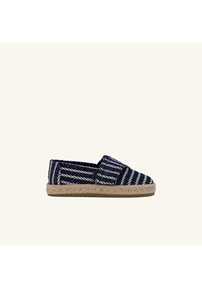 10023188 Navy Nautical Stripe Espadril Erkek Çocuk 10023186/20015668 10023188 Toms Alpargata Rope 2