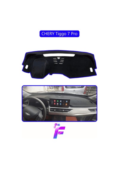 Chery Tiggo 7 Pro Araca Özel Torpido Örtüsü Ön Göğüs Kılıfı Tam Koruma Oto Aksesuar D41 Torpido Halısı