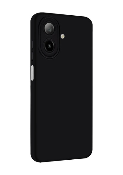 Samsung Galaxy  Uyumlu  A07 4g Nano İçi Kadife Silikon - Siyah