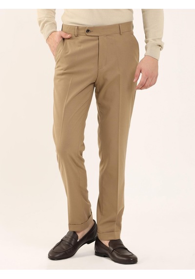 Dufy Camel Erkek Regular Fit Pantolon - 97739 Camel