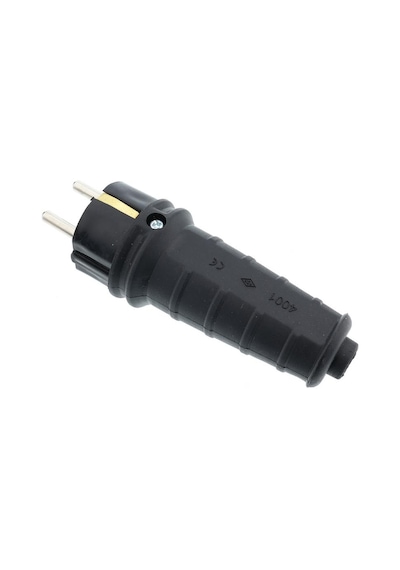 Topraklı Fiş Kauçuk 1x16a