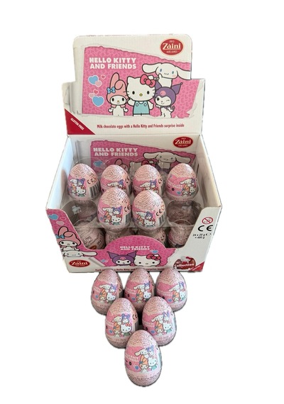 Zaini Hello Kitty And Friends Sütlü Çikolatalı Sürpriz Yumurta 20 Gr 1 Adet