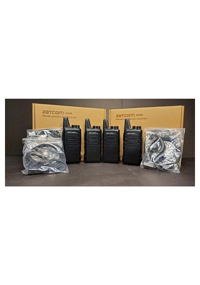 N446 Pmr El Telsizi 4'lü Telsiz + Kulaklık Set