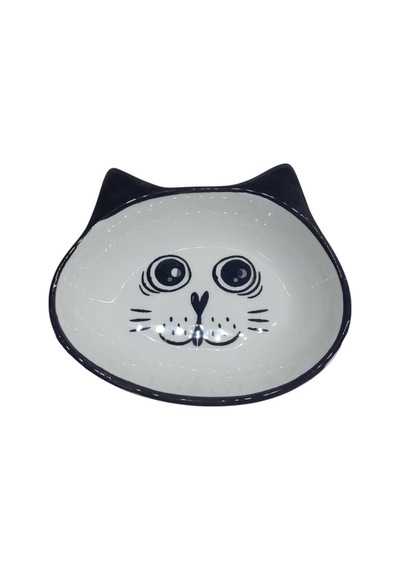 Bio Pet Active Seramik Kedi Mama Kabı 12-15-3,5cm No:4