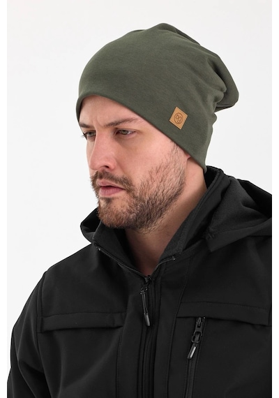 Erkek Termal %100 Pamuklu Soft 2 Stil 1 Arada Bere Premium Cuts Serisi - Standart / Haki Haki
