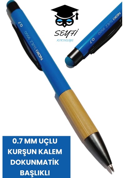 0.7 Mm Versatil Uçlu Kurşun Kalem Dokunmatik Başlıklı Tablet Ve Telefonlar İçin Uygun Noki Suez Mavi