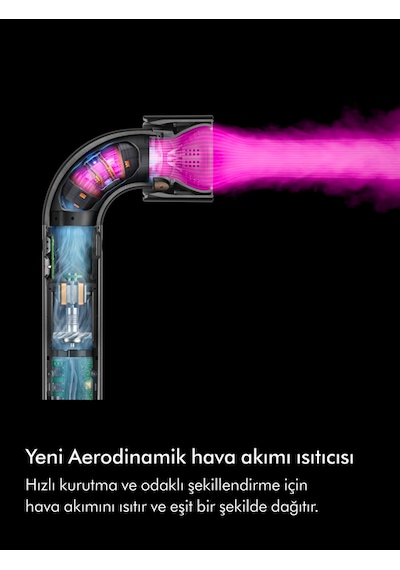 Dyson Supersonic r™ Saç Kurutma Makinesi Kıvırcık + Bukleli Ceramic Pink
