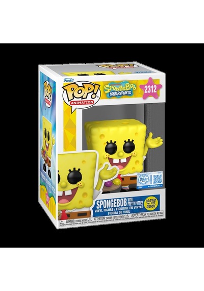 Funko Pop Spongebob With Pretty Patties Glow 2312