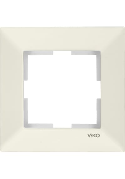 Viko Meridian Krem Tekli Çerçeve - 90979011