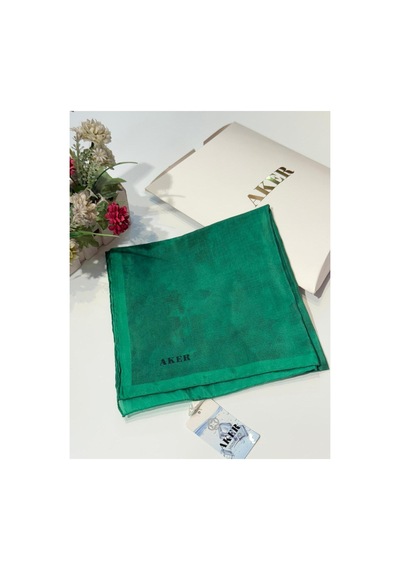 Aker Yaz Serinliği Bulut Desen Pamuk İpek Eşarp 7208221 Benetton - 459 Benetton - 459