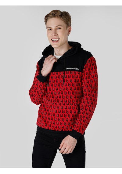 Colin's Colins Regular Fit Baskılı Kırmızı Erkek Sweatshirt Cl1065895 Kırmızı