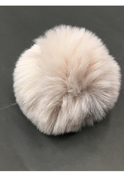 Ponpon / Yumoş Ponpon 7 Cm Açık Pudra