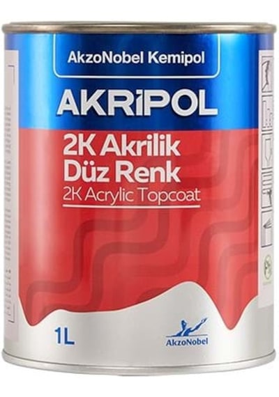 AkzoNobel Akripol 2k OPEL 547 MAGMAROT (KIRMIZI) Akrilik Sonkat O