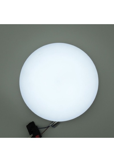 Dış Mekan Yuvarlak Sıva Üstü 20W Led Panel Armatür Trafolu Beyaz