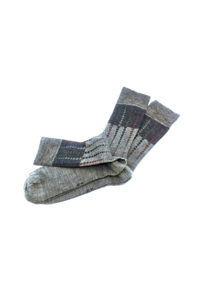 2Li Yün Dikişsiz Erkek Çorap 40-44 (538700084) Bej