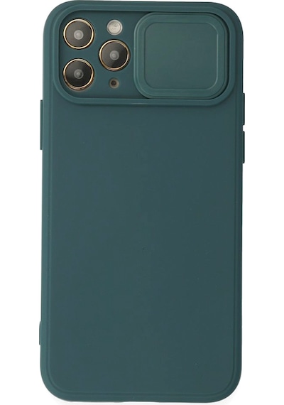 Nettech Apple  Uyumlu  iPhone 12 Pro Kızaklı Kamera Korumalı Arka