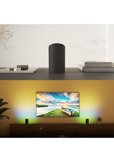 Philips Hue Flare 2'li Paket Akıllı Duvar Aydınlatma - Beyaz Rgb - Ayarlanabilir Renk Sıcaklığı Ve Parlaklık